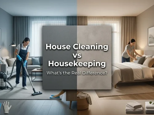 House Cleaning vs Housekeeping: What’s the Real Difference?