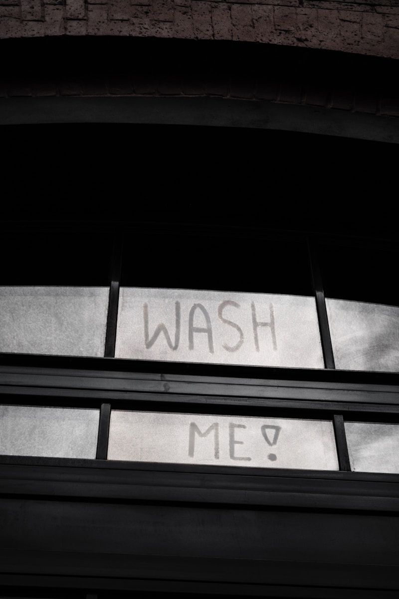 Dirty Window Needs Cleaning