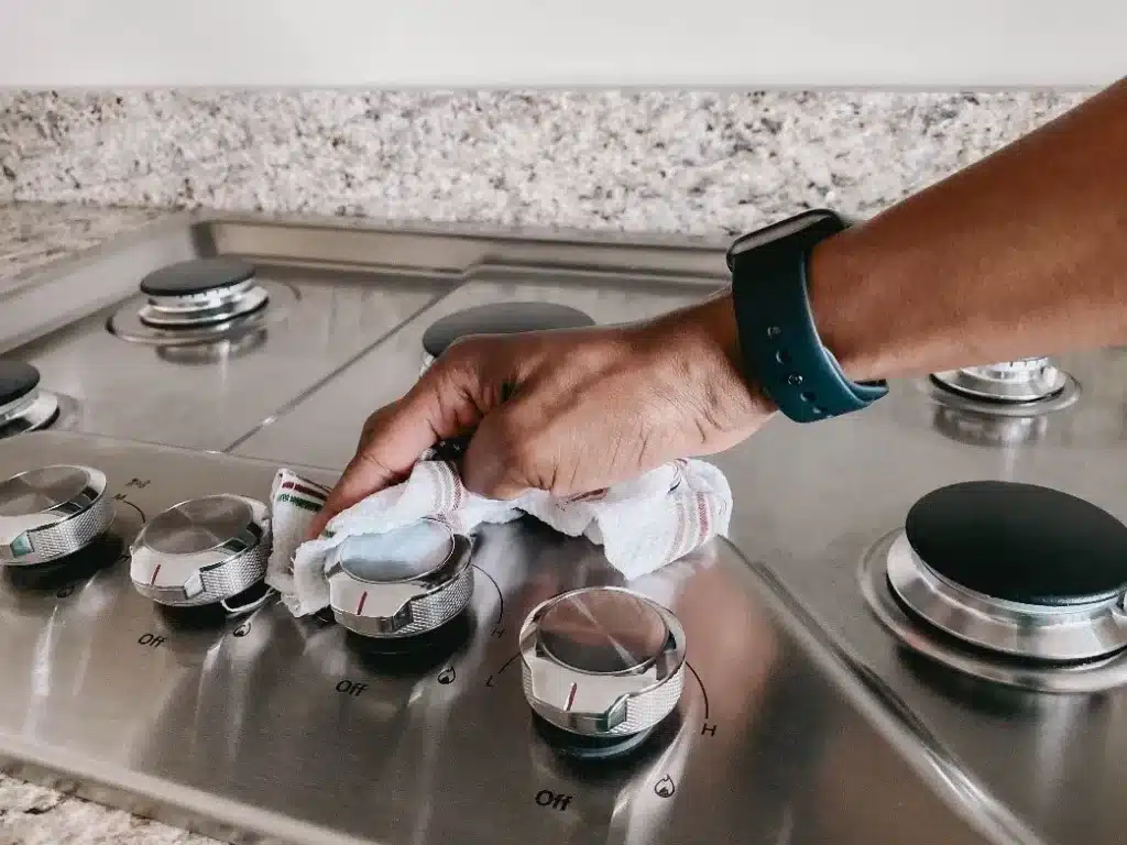 It is very important to remove spots from stainless steel stove to run efficiently 