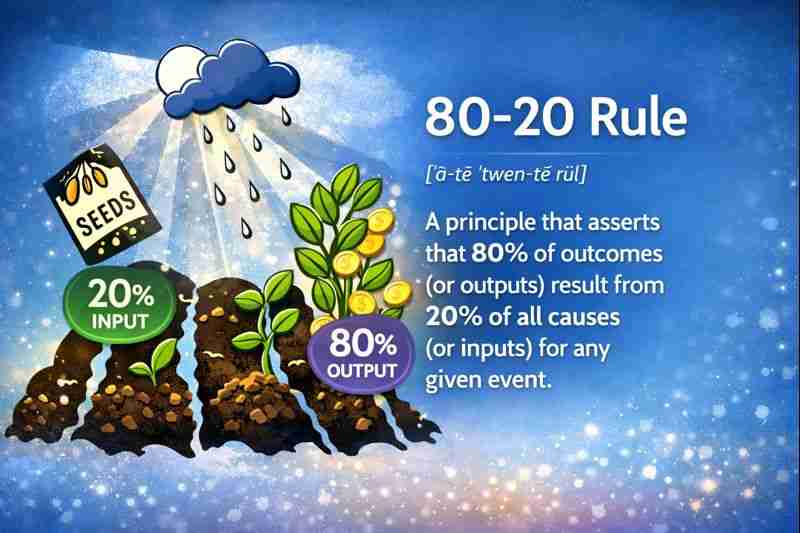 The 80/20 Pareto Principle
