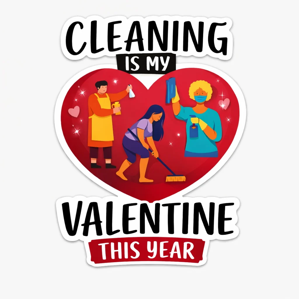 Valentines Day Cleaning Motivation