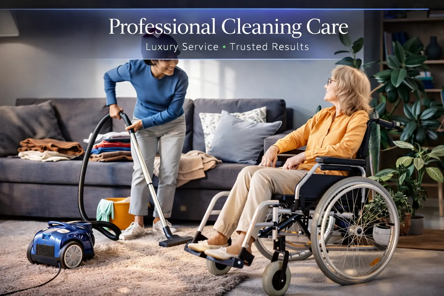 Professional & Trusted House Cleaning for Disabled