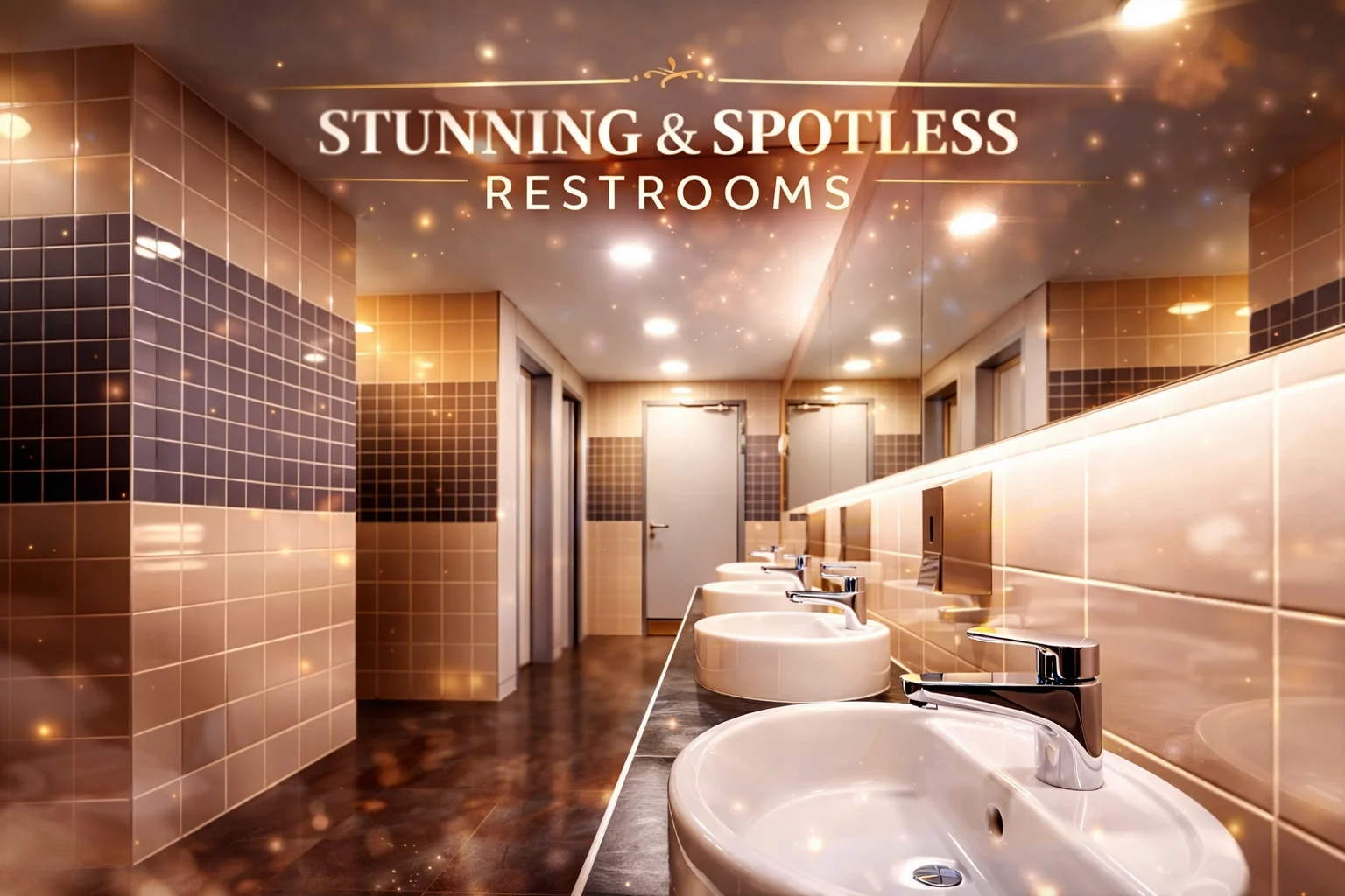 Stunning Spotless Restroom