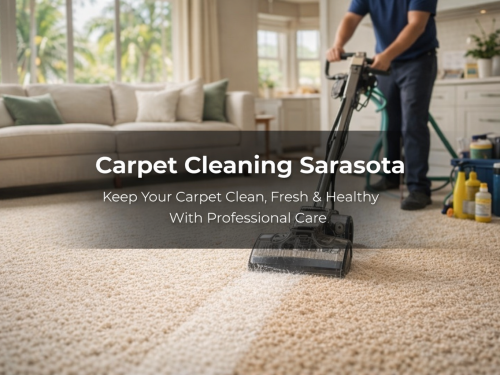 Carpet Cleaning Sarasota: Keep Your Carpet Clean, Fresh, and Healthy With Professional Care